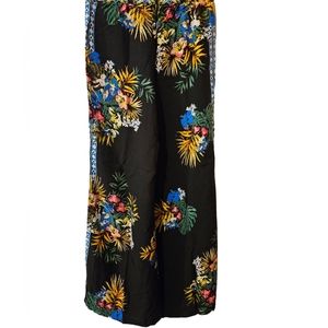 Flying tomato Tropical Boho Wide leg  Pants Small
